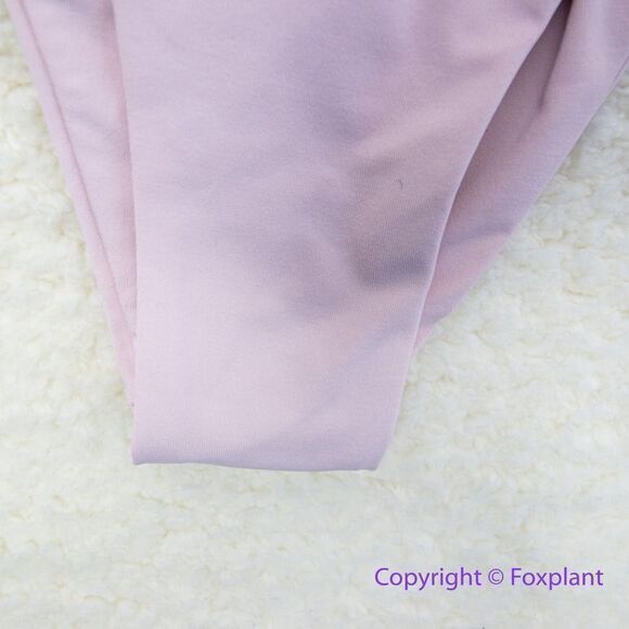 New! Set! Stone Fox Swim lele knotted bandeau top bijou bottoms, size M - Picture 3 of 11